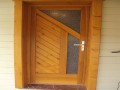 Porte d'entr�e bois
