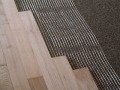 Collage du parquet